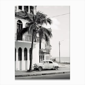Puerto Rico, Black And White Analogue Photograph 1 Canvas Print