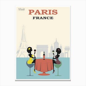 Paris France Canvas Print