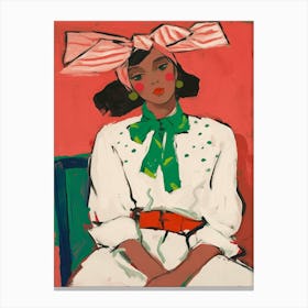 Miss Lilly Canvas Print