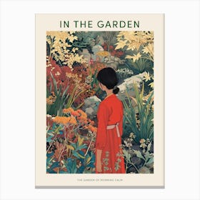 In The Garden Poster The Garden Of Morning Calm South Korea 4 Canvas Print