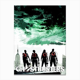 Ghostbusters movies Canvas Print