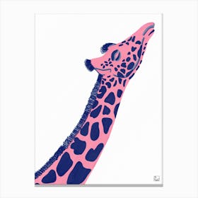 Proud Giraffe Canvas Print