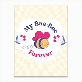 My Bae-Bee 1 Canvas Print