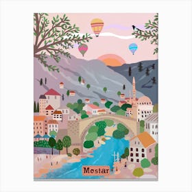 Mostar Canvas Print