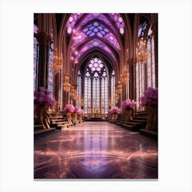 Paris Cathedral Canvas Print