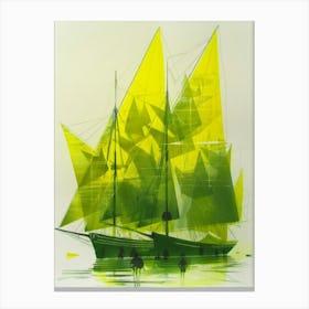 Sailboat 16 Canvas Print