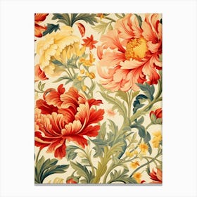 Wallpaper Pattern 5 Canvas Print