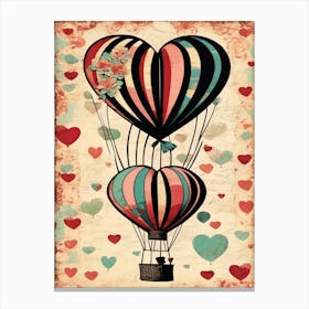 Valentines Day High on Love Canvas Print