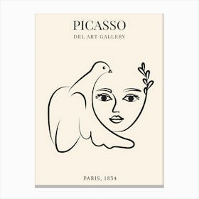 Picasso Del Gallery Paris Lienzo