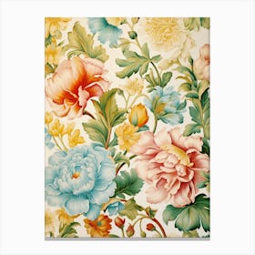 Floral Wallpaper 133 Canvas Print