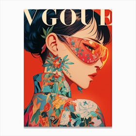 Vogue Cover Canvas Print