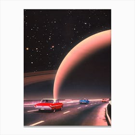 Galactic Commute Canvas Print