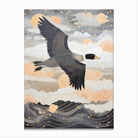 Goose Gold Detail Painting Canvas Print