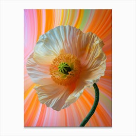 Happy Poppy Canvas Print