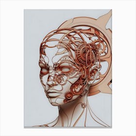 Cyborg Canvas Print