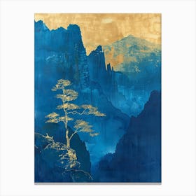 'Blue Mountain' 1 Canvas Print