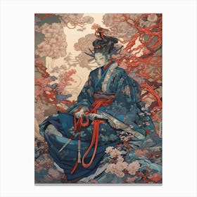 Asian Woman 5 Canvas Print