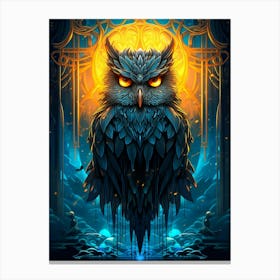 Dark Owl Canvas Print