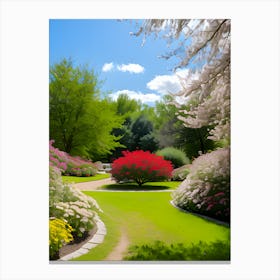 Garden In Bloom 1 Canvas Print