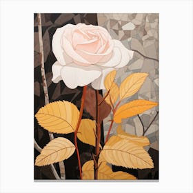 Flower Illustration Rose 4 Canvas Print