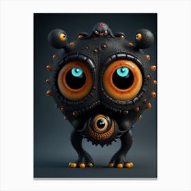 Monster Monster Monster Monster Monster Monster Monster Monster 4 Canvas Print