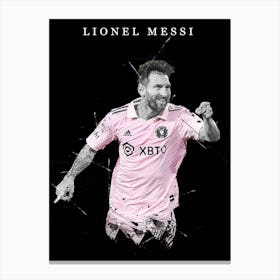 Lionel Messi Inter Miani 3 Canvas Print