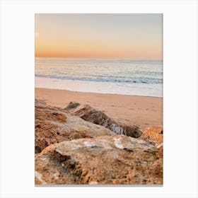 Granada Beach Sunset Canvas Print