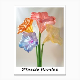 Dreamy Inflatable Flowers Poster Gladiolus 2 Canvas Print