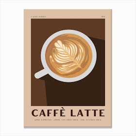 Caffè Latte Canvas Print