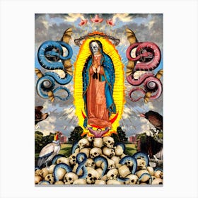 Virgin Of Guadalupe Canvas Print