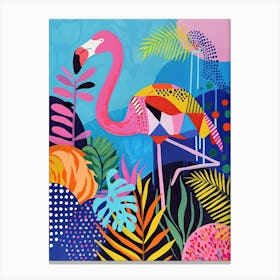 Mystic Plumage Matisse Style Canvas Print