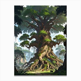 Tree Of Life 6 Canvas Print