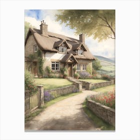 Thatched Cottage 2 Canvas Print