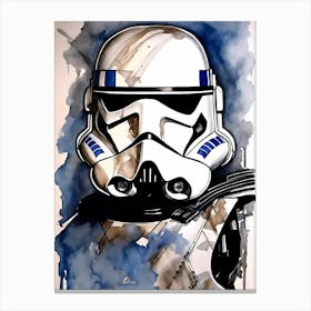 Captain Rex Star Wars Painting (7) Canvas Print