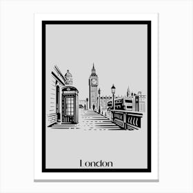 London Big Ben 1 Canvas Print
