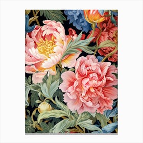 Peonies 114 Canvas Print