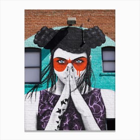 San Francisco Street Art Canvas Print