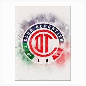 Deportivo Toluca F·Tbol Club 1 Canvas Print