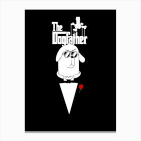 The Dogfather Canvas Print