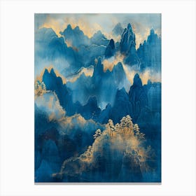 Chinese Mountains 85 Canvas Print