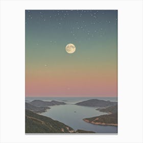 Full Moon Canvas Print