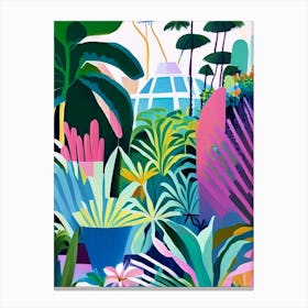 Gardens By The Bay, Singapore Abstract Still Life Canvas Print