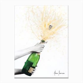 Champagne Celebration Canvas Print