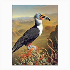 California Condor 2 Haeckel Style Vintage Illustration Bird Canvas Print