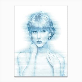 Taylor Swift 2 Canvas Print