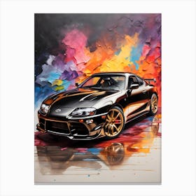 Toyota Supra 5 Canvas Print