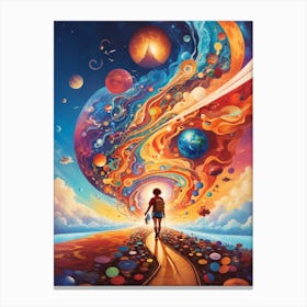 Journey To The Stars Canvas Print
