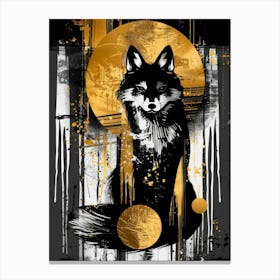 Fox Art 4 Canvas Print