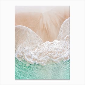 Aerial Photo Art Sea Bliss Canvas Print