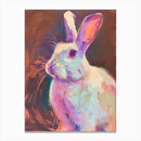 Pastel Rabbit 3 Canvas Print